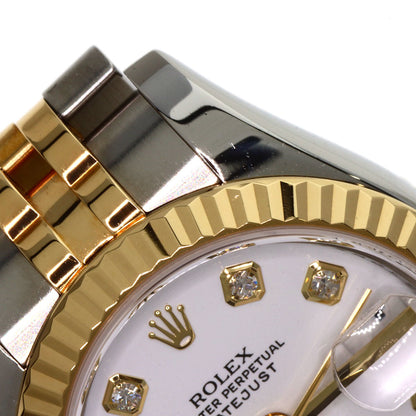 ROLEX DATEJUST 10P Diamond Watches 179173G Stainless Steel/SSxK18YG Ladies