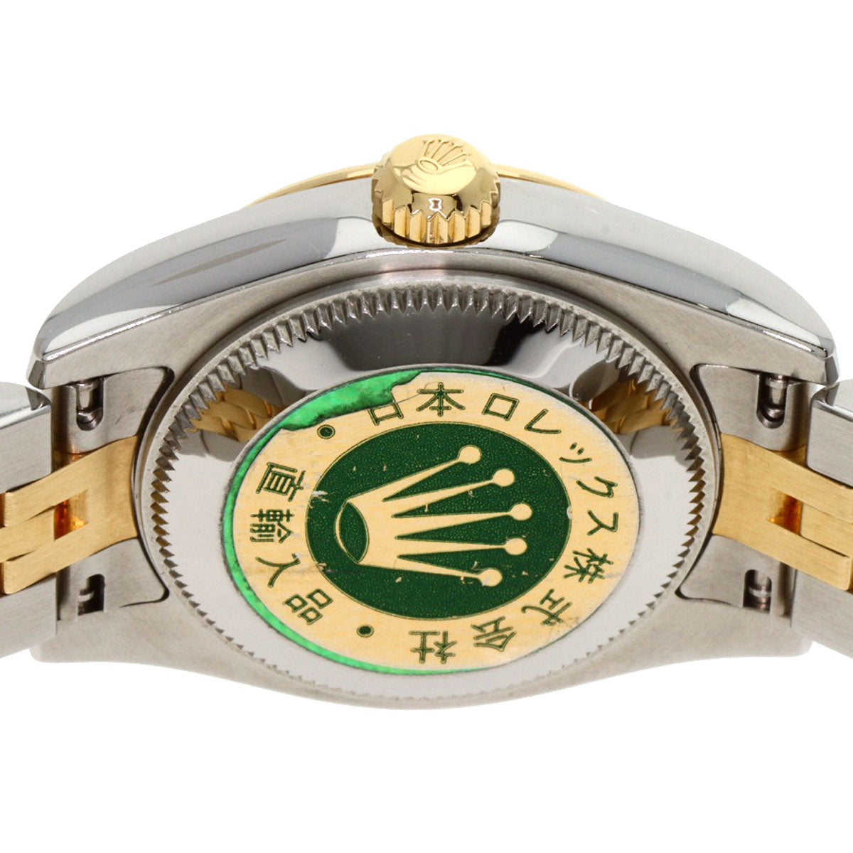 ROLEX DATEJUST 10P Diamond Watches 179173G Stainless Steel/SSxK18YG Ladies