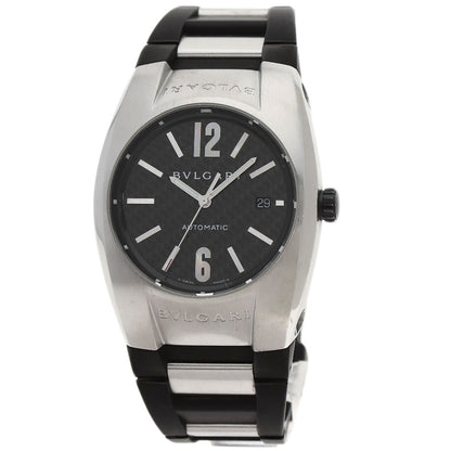 BVLGARI Ergon Carbon Watches EG40S Stainless Steel/Rubber mens