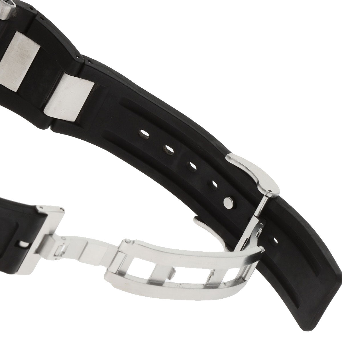 BVLGARI Ergon Carbon Watches EG40S Stainless Steel/Rubber mens