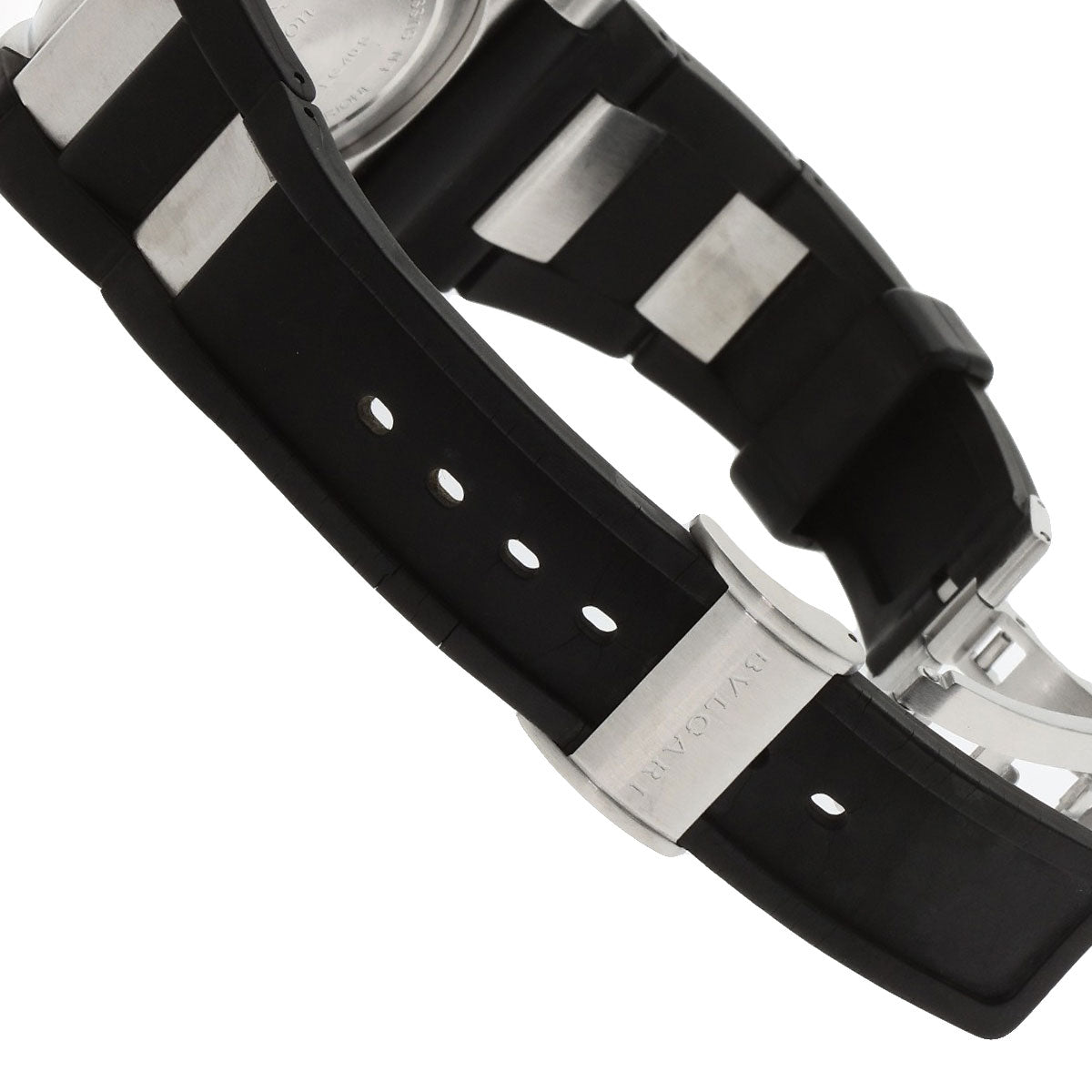 BVLGARI Ergon Carbon Watches EG40S Stainless Steel/Rubber mens