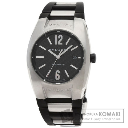 BVLGARI Ergon Carbon Watches EG40S Stainless Steel/Rubber mens