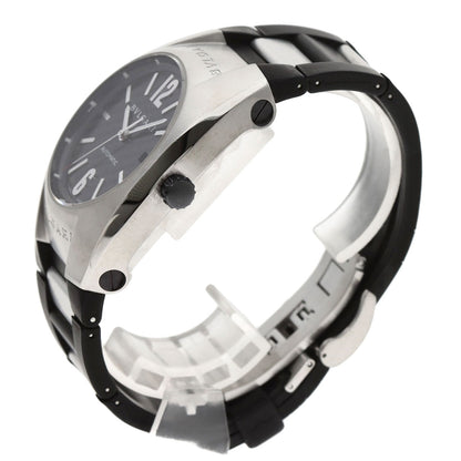 BVLGARI Ergon Carbon Watches EG40S Stainless Steel/Rubber mens