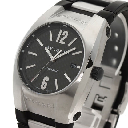 BVLGARI Ergon Carbon Watches EG40S Stainless Steel/Rubber mens