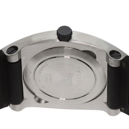 BVLGARI Ergon Carbon Watches EG40S Stainless Steel/Rubber mens