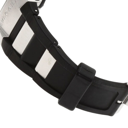 BVLGARI Ergon Carbon Watches EG40S Stainless Steel/Rubber mens