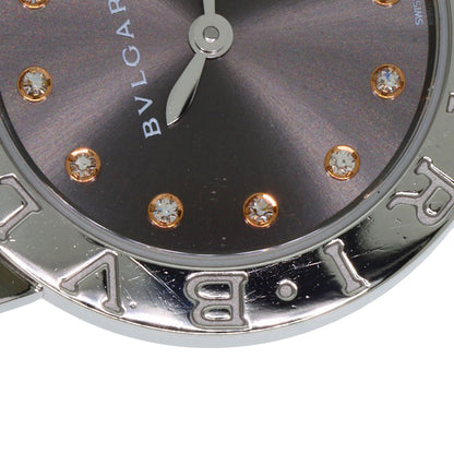 BVLGARI BVLGARI BVLGARI 12P Diamond Watches BBL26C6SS/12 Stainless Steel/Stainless Steel Ladies
