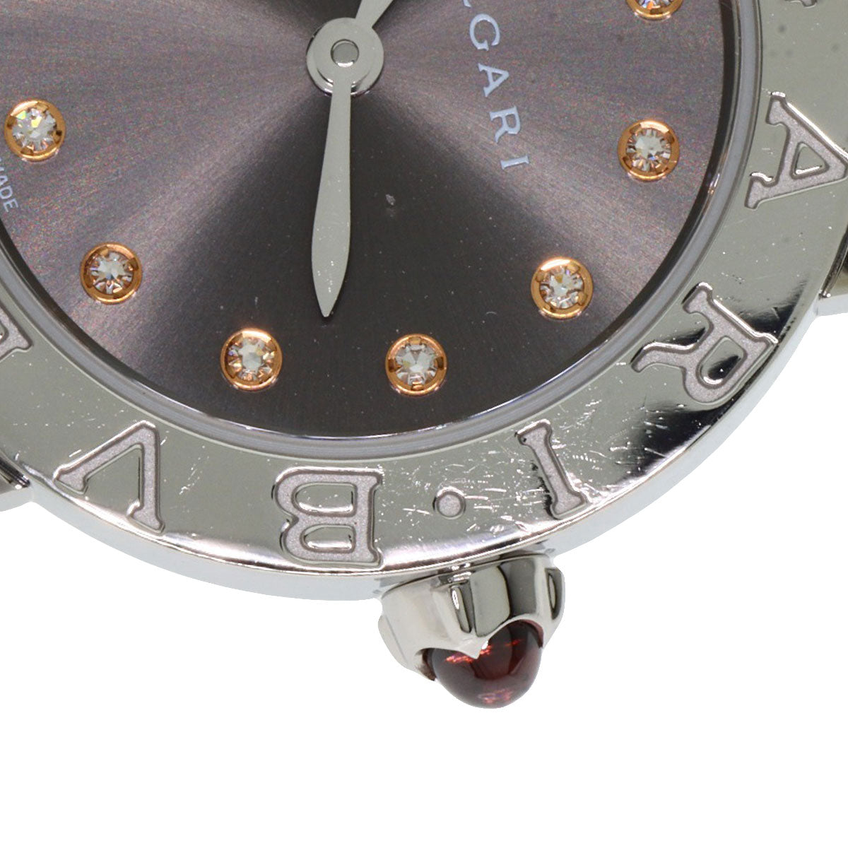 BVLGARI BVLGARI BVLGARI 12P Diamond Watches BBL26C6SS/12 Stainless Steel/Stainless Steel Ladies