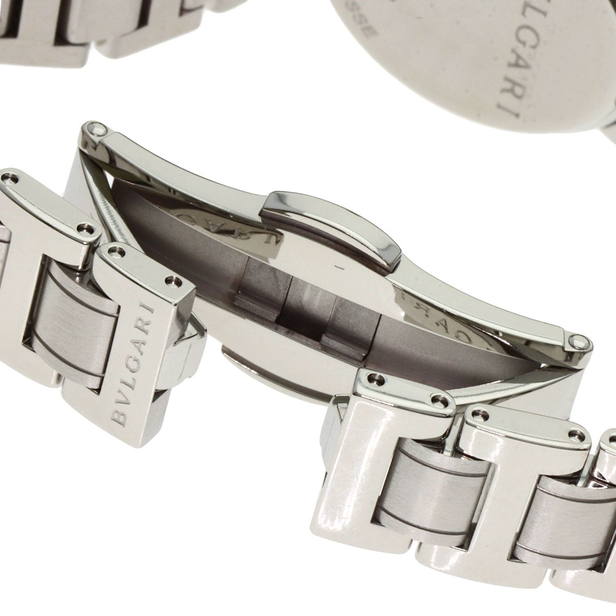 BVLGARI BVLGARI BVLGARI 12P Diamond Watches BBL26C6SS/12 Stainless Steel/Stainless Steel Ladies