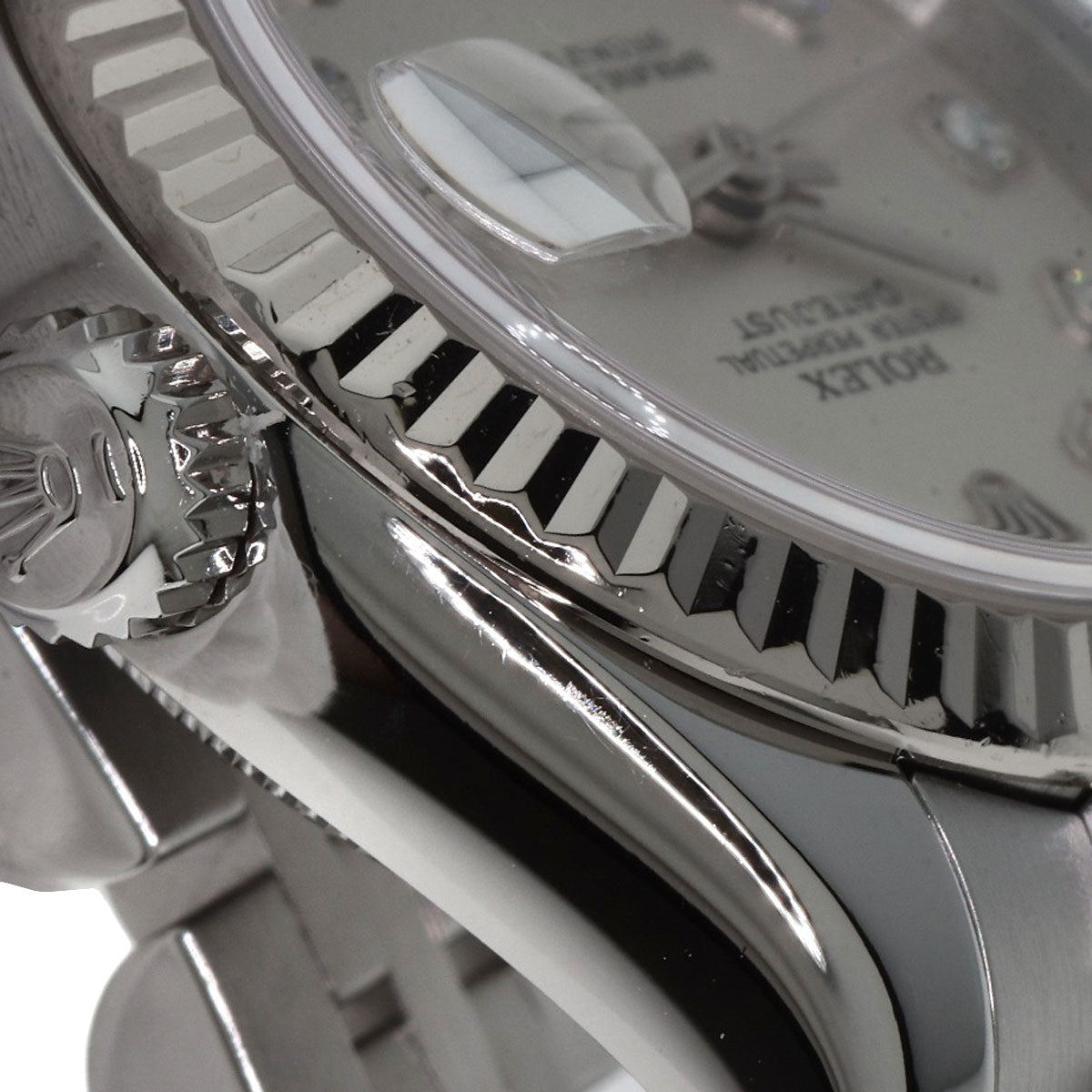 ROLEX DATEJUST 10P Diamond Watches 179174G Stainless Steel/Stainless Steel Ladies