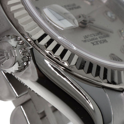 ROLEX DATEJUST 10P Diamond Watches 179174G Stainless Steel/Stainless Steel Ladies