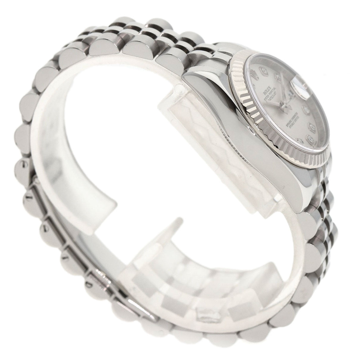 ROLEX DATEJUST 10P Diamond Watches 179174G Stainless Steel/Stainless Steel Ladies