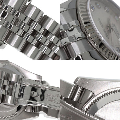 ROLEX DATEJUST 10P Diamond Watches 179174G Stainless Steel/Stainless Steel Ladies
