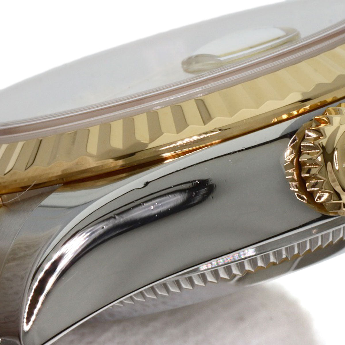 ROLEX DATEJUST 10P Diamond Watches 179173G Stainless Steel/SSxK18YG Ladies