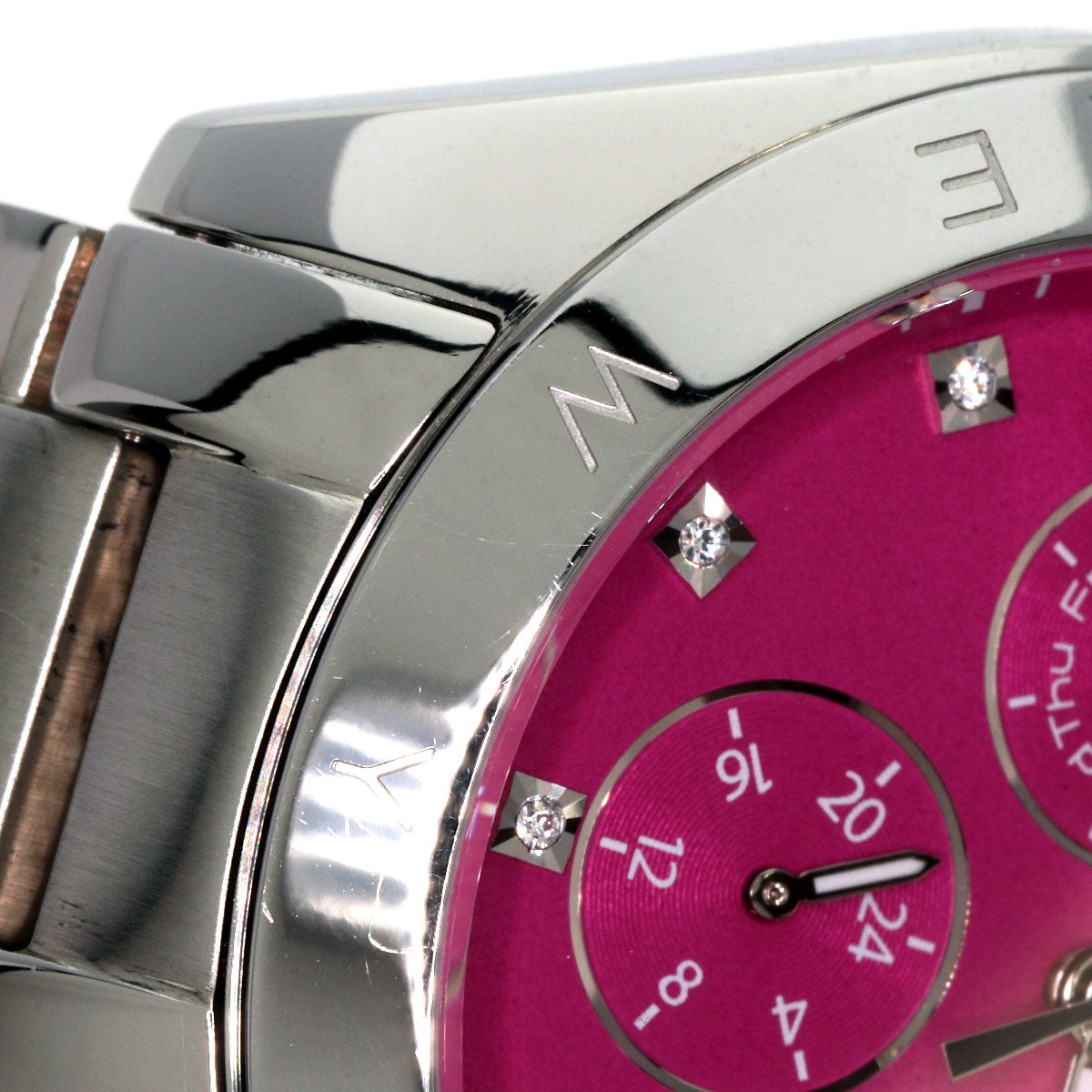 COACH Round face Watches 14502071 Stainless Steel/Stainless Steel Ladies