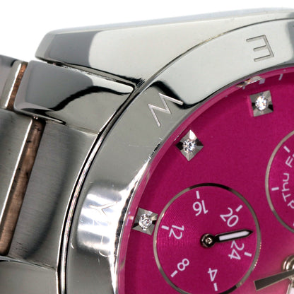 COACH Round face Watches 14502071 Stainless Steel/Stainless Steel Ladies