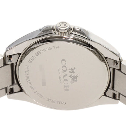 COACH Round face Watches 14502071 Stainless Steel/Stainless Steel Ladies