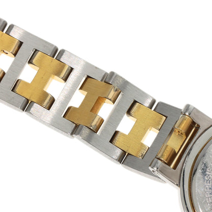 HERMES clipper old buckle Watches  Stainless Steel/SSxGP Ladies