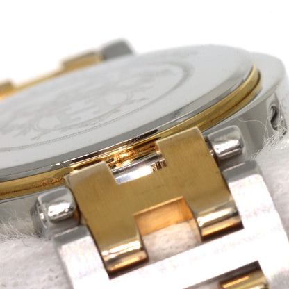 HERMES clipper old buckle Watches  Stainless Steel/SSxGP Ladies