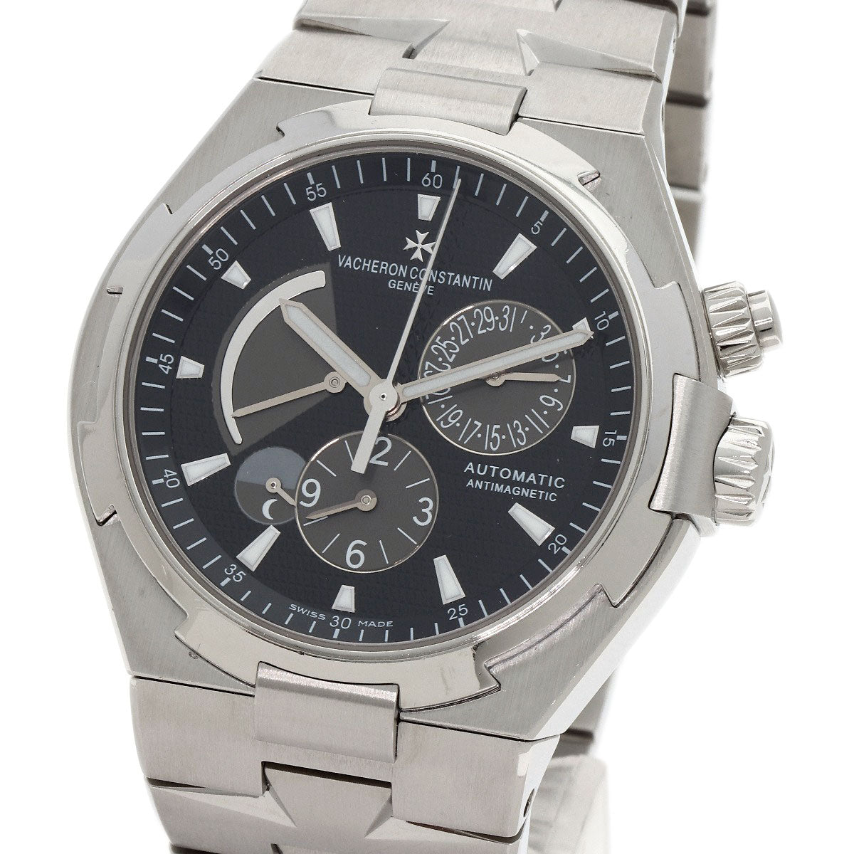 VACHERON CONSTANTIN Oversea's Dual Time Watches 47450/B01A-9227 Stainless Steel/Stainless Steel mens