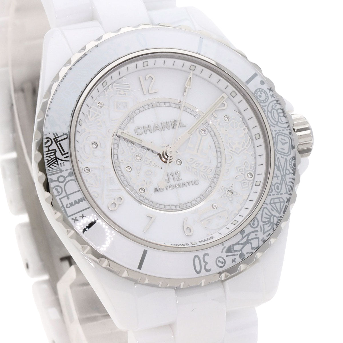 CHANEL J12 1.5" Limited to 2020 pieces worldwide Watches H6476 Ceramic/Ceramic mens