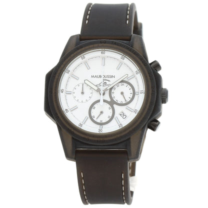 MAUBOUSSIN The Swimmer Chronograph Watches 9459300-002 Stainless Steel/Rubber mens