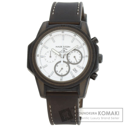 MAUBOUSSIN The Swimmer Chronograph Watches 9459300-002 Stainless Steel/Rubber mens