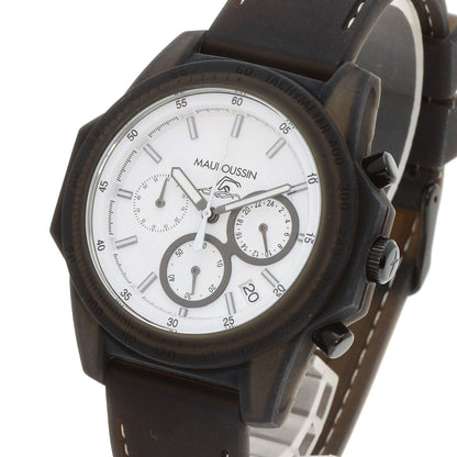 MAUBOUSSIN The Swimmer Chronograph Watches 9459300-002 Stainless Steel/Rubber mens