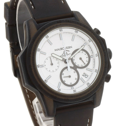 MAUBOUSSIN The Swimmer Chronograph Watches 9459300-002 Stainless Steel/Rubber mens