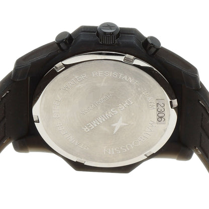 MAUBOUSSIN The Swimmer Chronograph Watches 9459300-002 Stainless Steel/Rubber mens