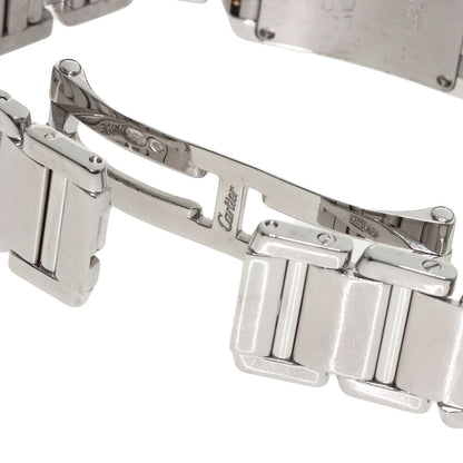 CARTIER Tank francaise SM Watches WE1002S3 K18 White Gold/K18 White Gold Ladies