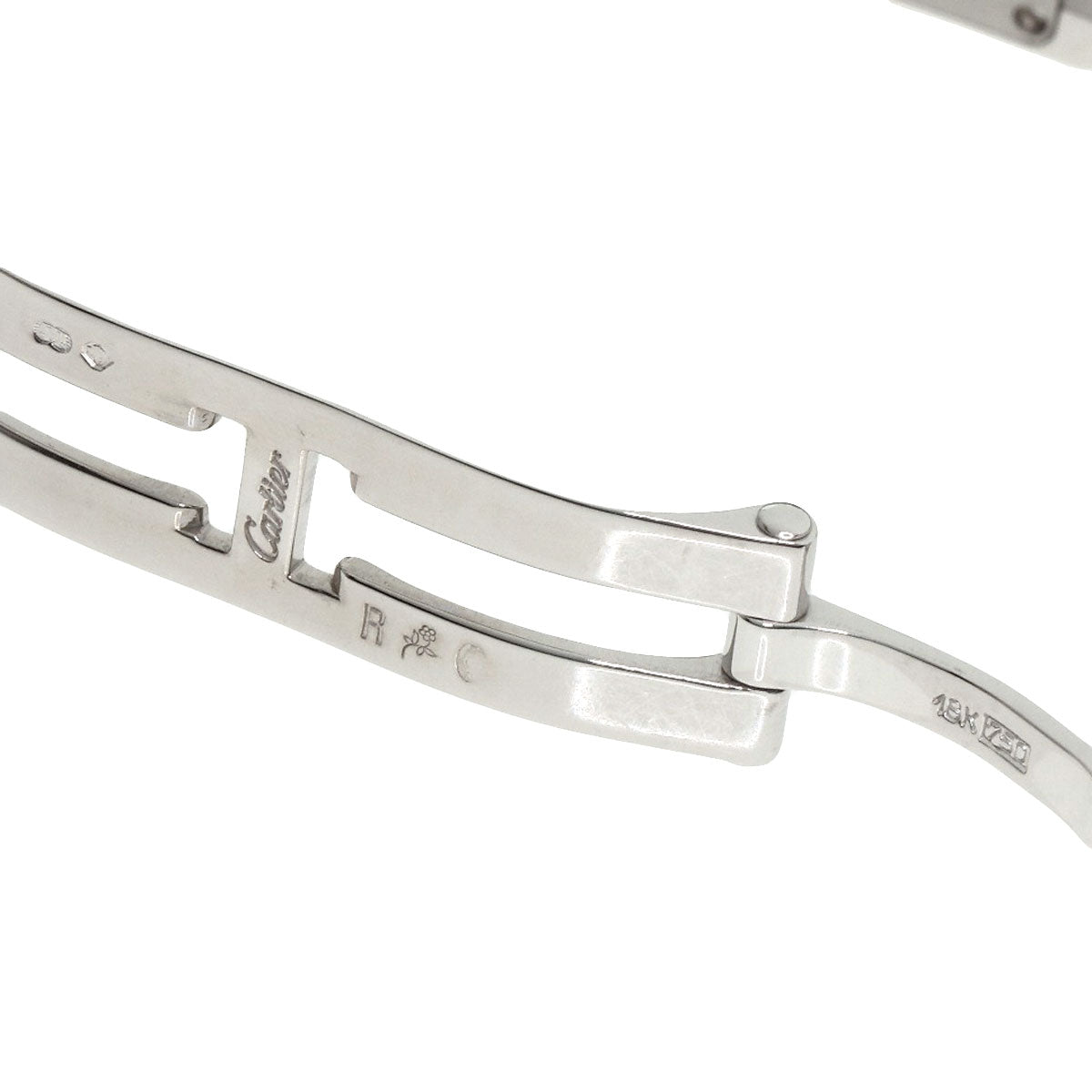 CARTIER Tank francaise SM Watches WE1002S3 K18 White Gold/K18 White Gold Ladies