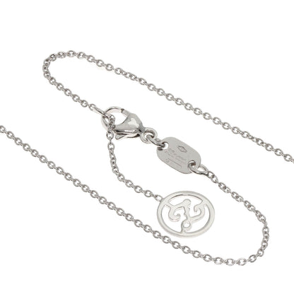 Zoccai   Heart Diamond Necklace  K18 White Gold Ladies  [’†ŒÃ]