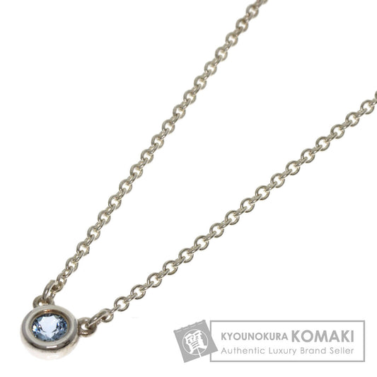 TIFFANY&Co. By The Yard Aquamarine Necklace Silver Ladies [Used]