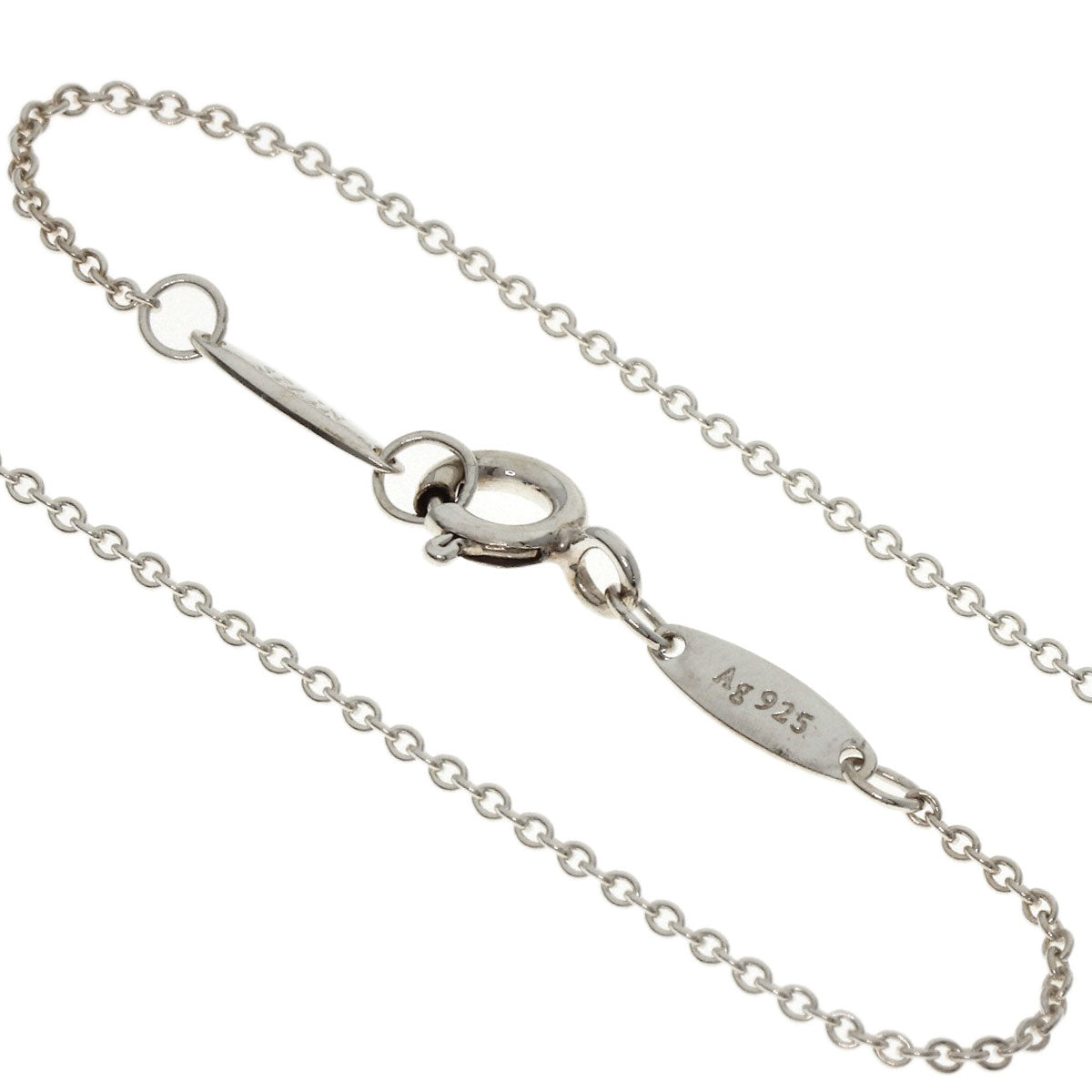 TIFFANY&Co. By The Yard Aquamarine Necklace Silver Ladies [Used]