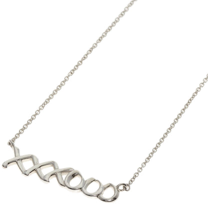 TIFFANY&Co. Love & Kiss Necklace Silver Ladies [Used]