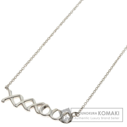 TIFFANY&Co. Love & Kiss Necklace Silver Ladies [Used]