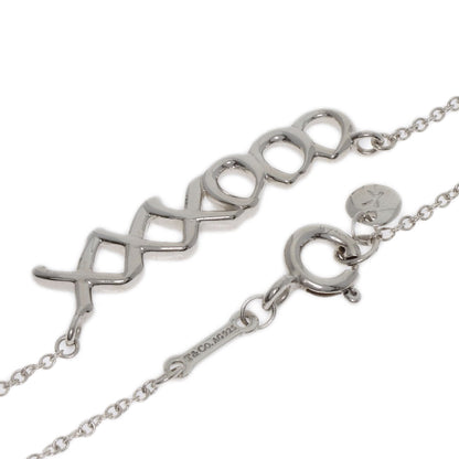 TIFFANY&Co. Love & Kiss Necklace Silver Ladies [Used]