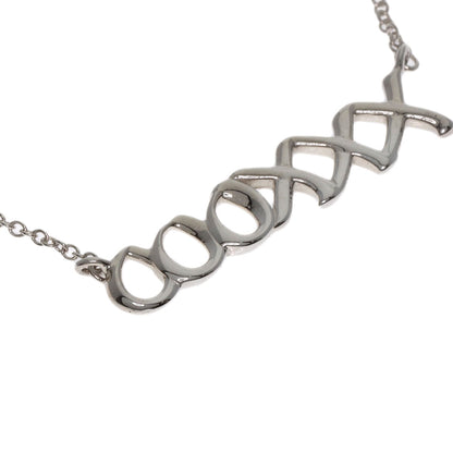 TIFFANY&Co. Love & Kiss Necklace Silver Ladies [Used]
