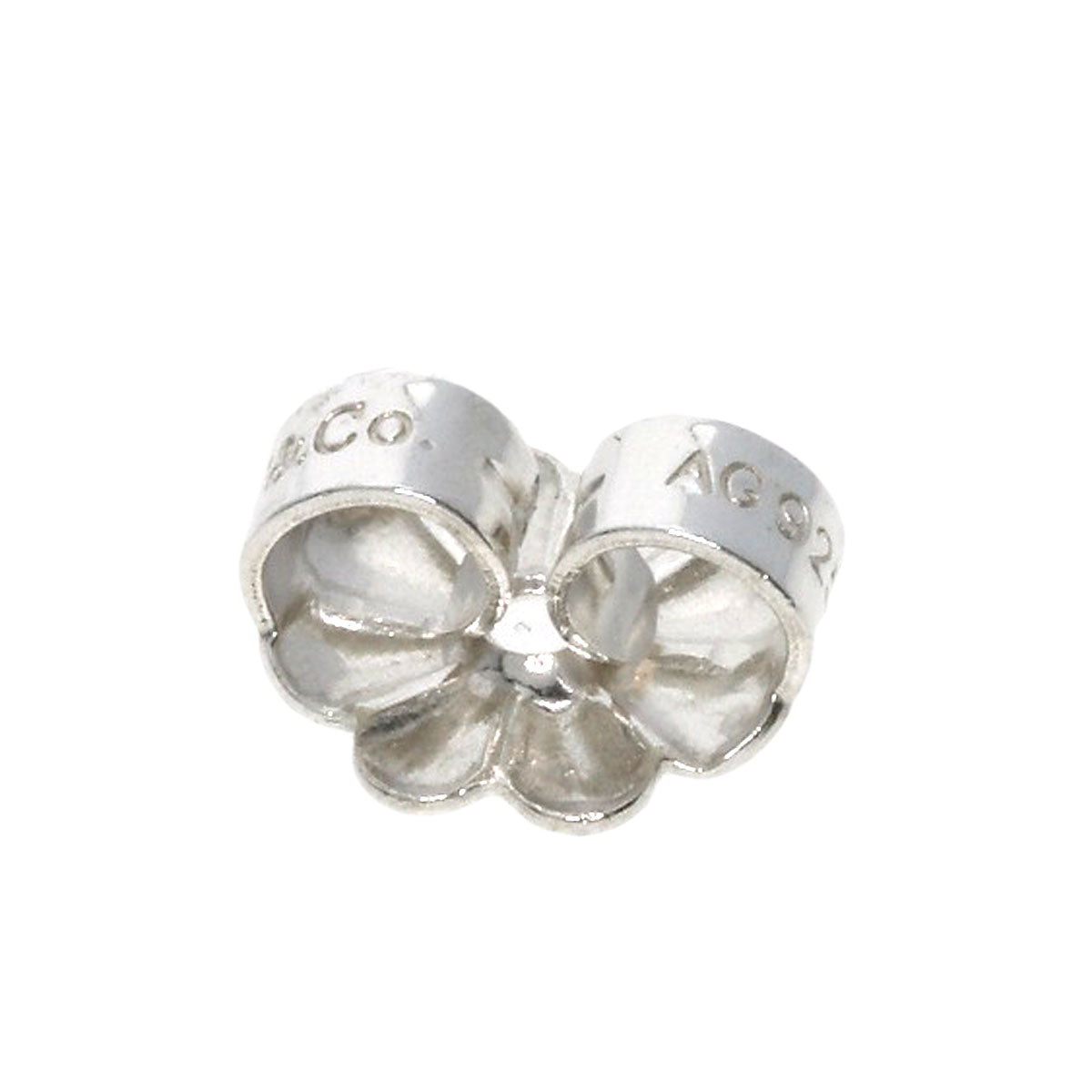 TIFFANY&Co. Venice Goldoni Heart earring Silver Ladies [Used]