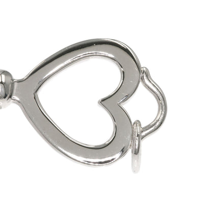 TIFFANY&Co. Heart key Pendant top Silver Ladies [Used]