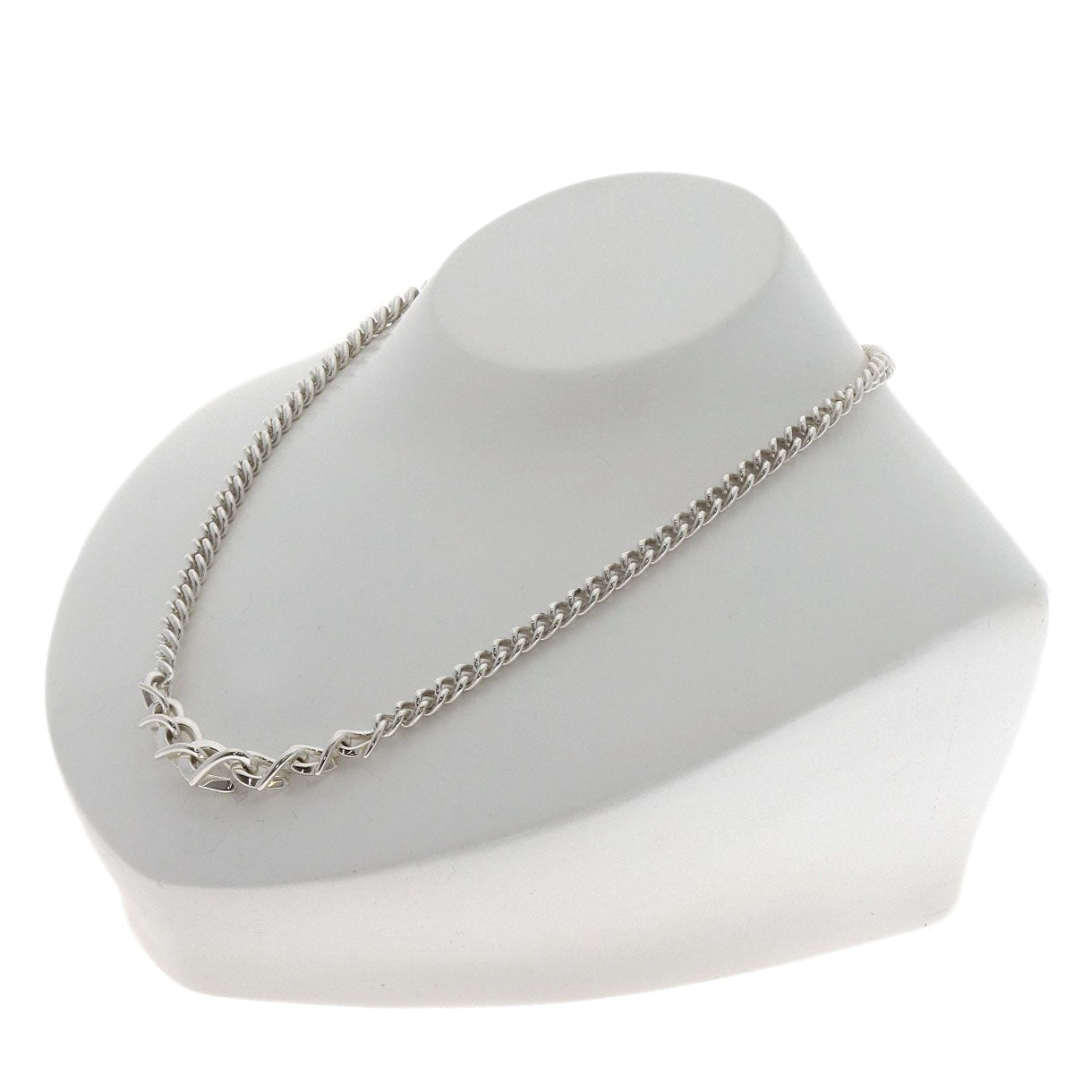 TIFFANY&Co. Graduated link Necklace Silver Ladies [Used]