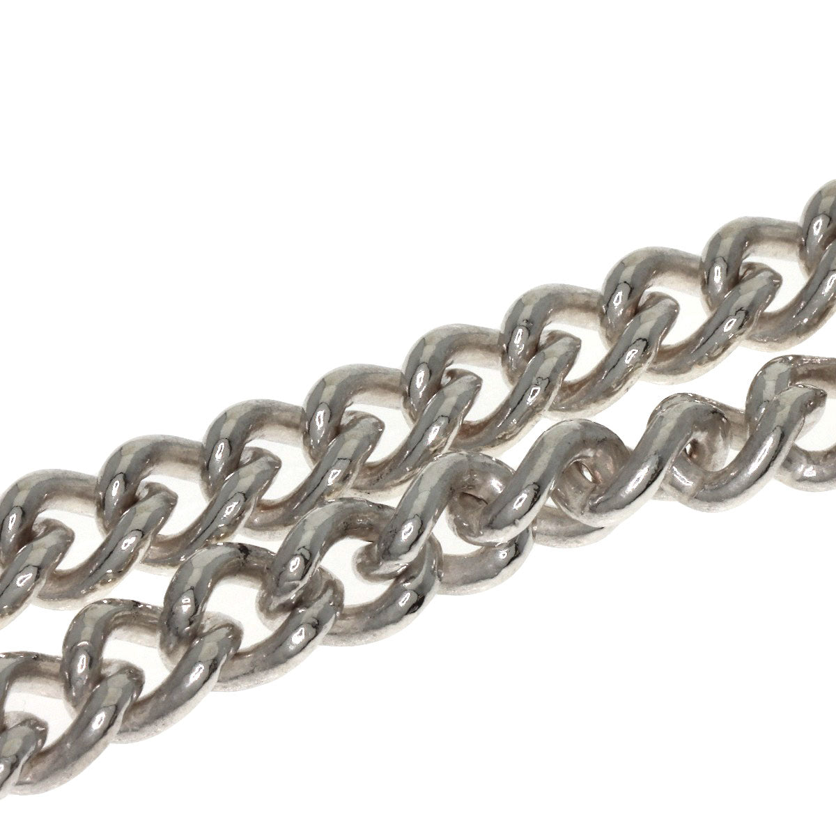 TIFFANY&Co. Graduated link Necklace Silver Ladies [Used]