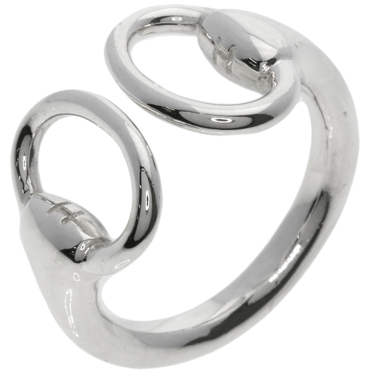 HERMES Nausicaa Ring Silver Ladies [Used]