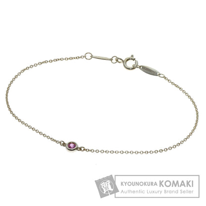 TIFFANY&Co. By The Yard 1P Sapphire Bracelet Silver Ladies [Used]