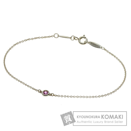 TIFFANY&Co. By The Yard 1P Sapphire Bracelet Silver Ladies [Used]