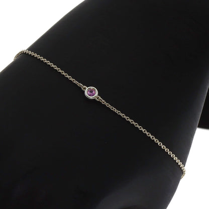 TIFFANY&Co. By The Yard 1P Sapphire Bracelet Silver Ladies [Used]