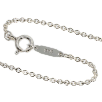 TIFFANY&Co. Heart ribbon Necklace Silver 18K Yellow GoldLadies [Used]