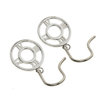 TIFFANY&Co. Atlas circle earring Silver Ladies [Used]