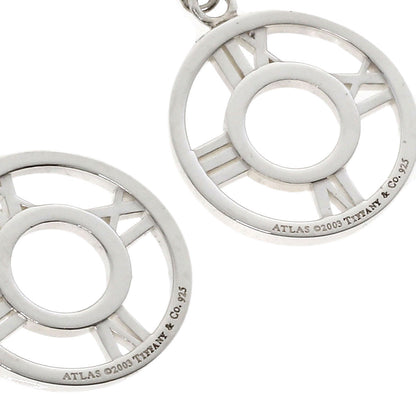 TIFFANY&Co. Atlas circle earring Silver Ladies [Used]